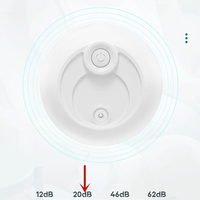 Diffuseur électrique léger Usb Home Air Water Drop Humidifier and Cool