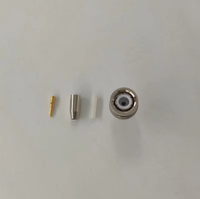 Échantillon Gratuit Fournisseur Chinois Connecteur Coaxial RF Étanche 50 Ohms BNC Mâle à Sertir pour Câble RG316 pour Antenne et CCTV