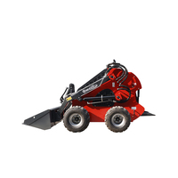 Euro 5 CE EPA chinois petit mini chargeuse compacte 500KG 1 tonne Mini chargeuse sur pneus livraison rapide