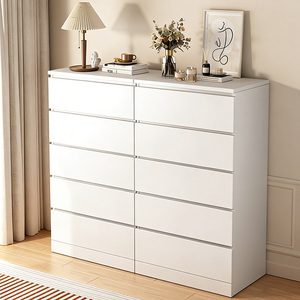 Meuble de chambre à coucher en bois de style français <span class=keywords><strong>vintage</strong></span>, grand coffre à tiroirs, meubles importés de Chine, coffre à tiroirs - Product Image 4