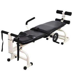 Cama <span class=keywords><strong>de</strong></span> Tracción Ortopédica Espinal para Terapia Cervical y Lumbar, Mesa <span class=keywords><strong>de</strong></span> Descompresión Espinal Manual Ajustable, Certificación CE, Metálica, <span class=keywords><strong>2</strong></span> Años <span class=keywords><strong>de</strong></span> Garantía - Product Image 1