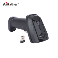 Escáner de código de barras USB inalámbrico 2D AiGather de mano BT, compatible con QR/Data Matrix para IOS/ Android, a la venta, a la venta