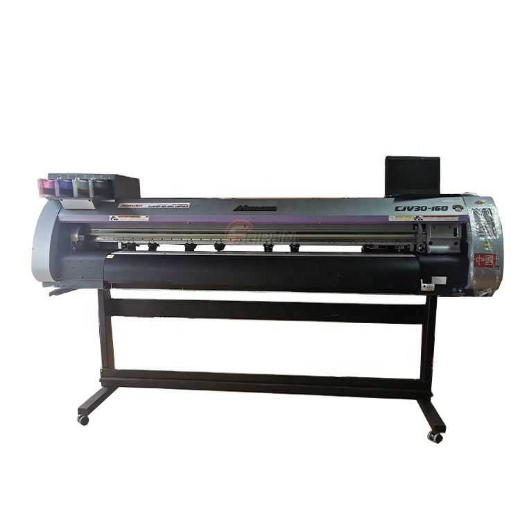 Оригинальный используемый Mimaki CJV30-160 струйный принтер с Dx5 печатающей головкой автоматический класс для этикеток карты печати кожа
