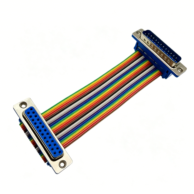 D-SUB DB9 DB15 DB25 DB37 IDC 9 15 25 37Pin Male Female Cable Assembly RS232 COM Serial Port Connector Adapter PVC