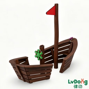 Equipo de Juego <span class=keywords><strong>para</strong></span> Niños de <span class=keywords><strong>Madera</strong></span> de Locust <span class=keywords><strong>para</strong></span> Exteriores, Anticorrosivo, de <span class=keywords><strong>Madera</strong></span> Sólida, Ecológico, Duradero, Directo de Fábrica, Económico - Product Image 2