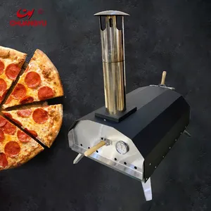 Diskon Oven Pizza Berkemah Propana Pembakar Kayu Portabel Pemanggang Arang
