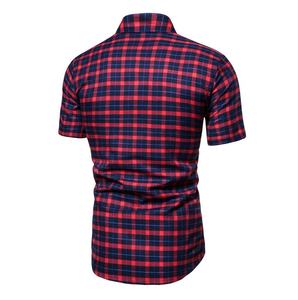 เสื้อเชิ้ตผู้ชายแฟชั่นสไตล์ลำลองแขนสั้นสำหรับฤดูร้อน ผ้าเจอร์ซีย์เนื้อแน่น ยับยาก ไซส์ใหญ่ พิมพ์ลาย ราคาส่ง - Product Image 2