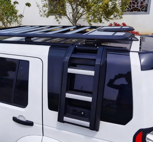 Portapacchi da <span class=keywords><strong>tetto</strong></span> in lega di alluminio per Land Rover Discovery 4 con capacità di 100kg struttura bagagli scala borsa <span class=keywords><strong>tetto</strong></span> piattaforma - Product Image 4