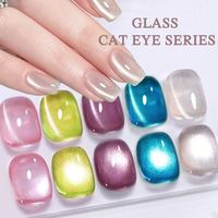 Arc-en-ciel cristal oeil de chat UV Gel vernis à ongles Soak-Off magnétique résine vernis lampe à LED pour Salon Art bricolage concepteur emballé liquide