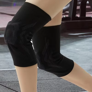 <span class=keywords><strong>Genouillère</strong></span> professionnelle en silicone flexible en forme de X, grande taille, anti-collision, compression, haute élasticité, pour le basketball et le yoga - Product Image 3