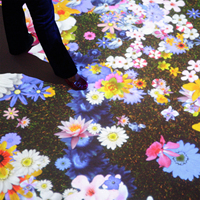Caméra IR Capteur de Mouvement Projection Interactive Sol/Mur Jeux pour Enfants