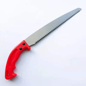 Scie à main Qihong 250 mm à lame fixe, manche en PVC, pour la taille des arbres et le travail du bois - Product Image 4