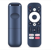 MECOOL télécommande pour MECOOL KM7 Plus Smart TV Box prise en charge 2.4G/5.0G/BT 5.0/AV1 Google TV lecteur multimédia à distance