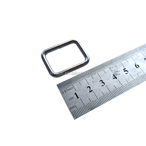 Boucle rectangulaire à anneau carré pour la fabrication de sacs, fournie directement par l'usine - Product Image 5