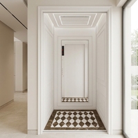 LangGer Factory Direct Sales Smart Control High-End Customized 2-6 Floor Indoor Outdoor Small Passenger Villa Home Lift Elevator
