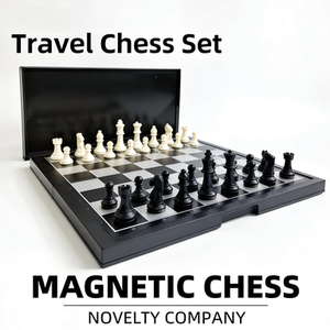 Juego de Ajedrez Magnético con Diseño Plegable y Doble Reina, Juego de Mesa Clásico para Venta al por Mayor y Exportación Global - Product Image 1