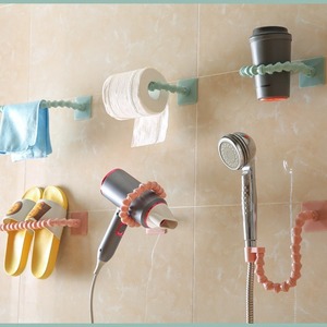 Fabricant Ningbo Salle de bain Étagère à chaussures Multifonctionnel Porte-serviettes en papier <span class=keywords><strong>Support</strong></span> de douche <span class=keywords><strong>Support</strong></span> de <span class=keywords><strong>sèche</strong></span>-cheveux Accessoires pour la maison - Product Image 3
