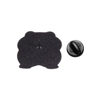 Broche en émail grenouille verte mignonne et minimaliste, motif amphibien de dessin animé simple pour la décoration de sac à dos