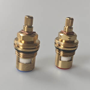 Sunmixer Cartouche de <span class=keywords><strong>Robinet</strong></span> <span class=keywords><strong>à</strong></span> Disque en Laiton <span class=keywords><strong>à</strong></span> Installation Facile, Remplacement de Valve de <span class=keywords><strong>Robinet</strong></span> <span class=keywords><strong>à</strong></span> Quarts de Tour 1/2" pour <span class=keywords><strong>Robinet</strong></span> - Product Image 3