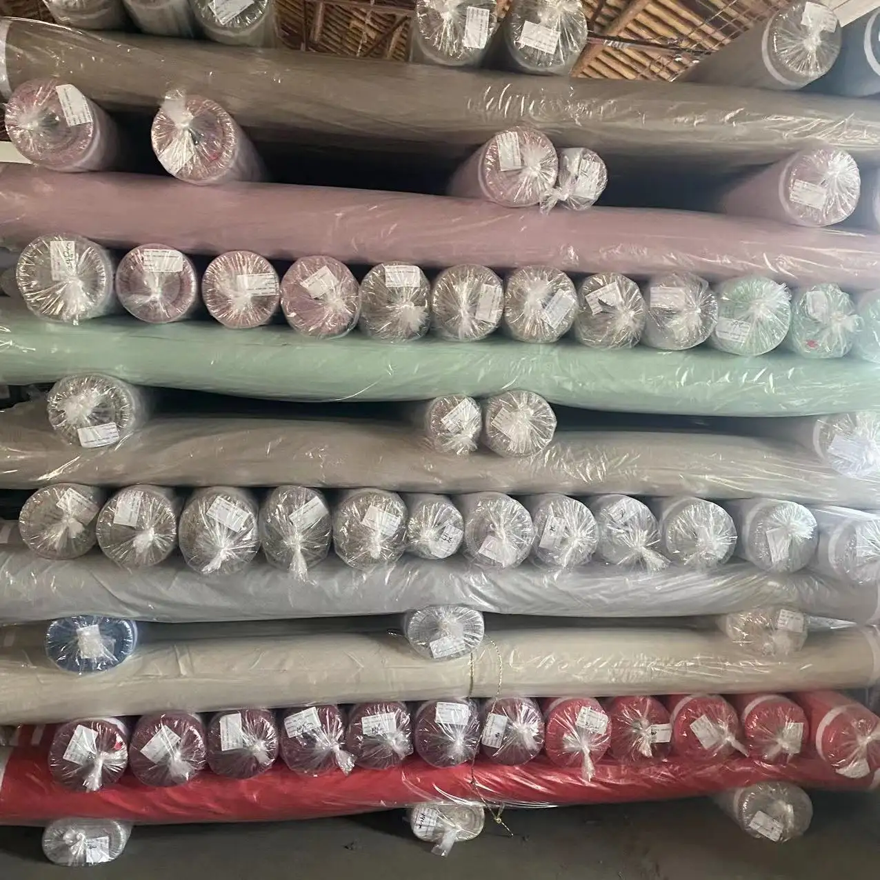 Xinlihao उच्च गुणवत्ता वाले माइक्रोफाइबर ठोस रंगे बेडशीट सामग्री को घरेलू कपड़ा के लिए साफ किया जाता है