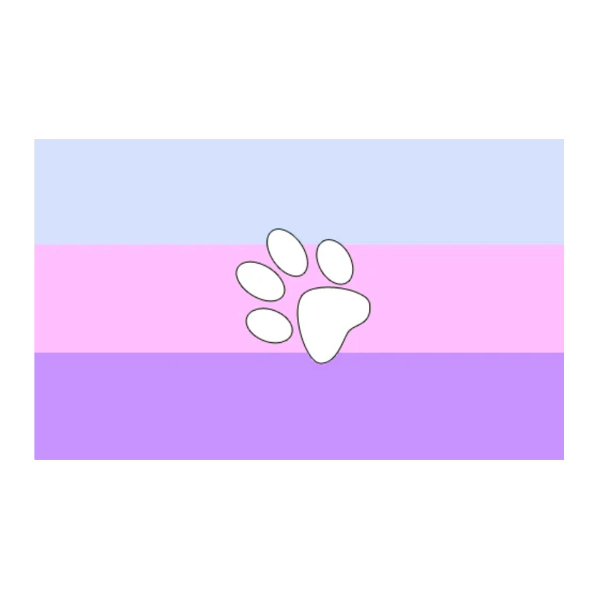 Kitten Pride 3x5 Flag