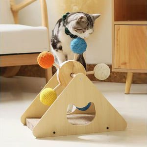 L'ultimo graffio gatto all'ingrosso è più favorevole semplice ed elegante giocattoli per gatti interessante e divertente gatto graffio - Product Image 6