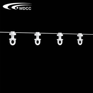 Oem New Products S Fold Curtains Runner Aluminum Curtain Wave Runner Pom Runner for Curtains - Product Image 1