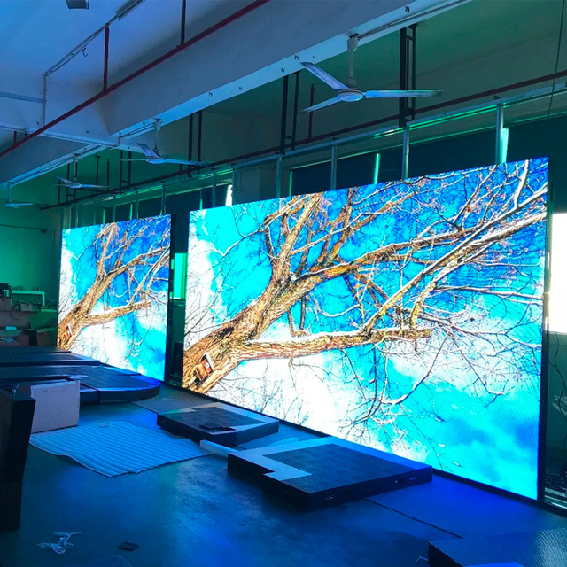 Ultra-thin Superb Visual LED Display Indoor Video Wall Advertising LED Light Panel High Definition LED Screen
