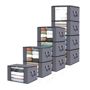 Edredón personalizado, manta, almohada, edredón, bolsa de almacenamiento de ropa, conjunto combinado, solución de almacenamiento de armario Flexible japonesa funcional - Product Image 6