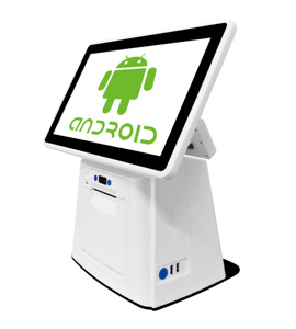 China Pos System Precio de fábrica Todo en uno 11,6 "Tienda minorista Business Pos Machine Pantalla táctil Impresora de pantalla dual - Product Image 4