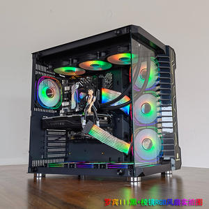 คอมพิวเตอร์ตั้งโต๊ะสำหรับเล่นเกมพีซีตั้งค่าแบบเต็มรูปแบบ I5 I7 <span class=keywords><strong>GTX2060</strong></span>เล่นเกม3060 GPU ติดตั้งได้ทั้งเครื่อง - Product Image 4