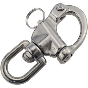 316 Roestvrijstalen Maritieme Kwaliteit Snelle Borgtocht Zware Boot Zeilarmband Hardware Duurzame Vaste Sluitbeugel - Product Image 4