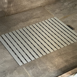 Alfombrilla Antideslizante de PVC <span class=keywords><strong>para</strong></span> Bañera y Ducha, Diseño Moderno Impermeable <span class=keywords><strong>para</strong></span> la Seguridad del Baño, <span class=keywords><strong>para</strong></span> Personas Mayores y Niños - Product Image 1