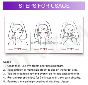 OTVENA Eye Repair Cream Under Eye Cream per occhiaie e gonfiori adatto per pelli Delicate <span class=keywords><strong>sotto</strong></span> l'area degli <span class=keywords><strong>occhi</strong></span> 0.28 once OEM - Product Image 5