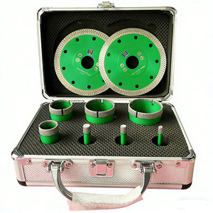 DRILKING European Quality Arix Diamond Crowns for Ceramic <strong>Tiles</strong> / Diamond Porcelain <strong>Tile</strong> <strong>Hole</strong> Saw <strong>Cutter</strong> Core Drill Bits <strong>Set</strong> - Product Image 5