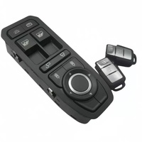 Panel de interruptores para elevalunas eléctricos de coche con control de cerradura de puerta y espejo, conjunto de interruptor maestro para panel de puerta de vehículo