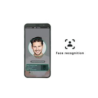 Terminal Portátil Biométrico Android de 5 Pulgadas con Reconocimiento Facial y Lector RFID para Control de Asistencia y Acceso Móvil
