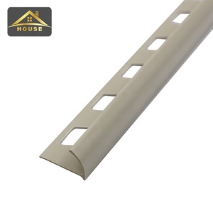 Bordure de carrelage en <span class=keywords><strong>PVC</strong></span> blanc, en plastique, de forme ronde, pour les coins des murs, pour bordure de marbre - Product Image 2