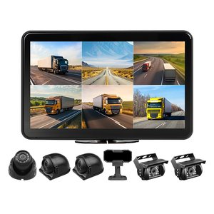 AI 1080P 10.1inch Multi Channels Monitor <strong>Car</strong> System All-in-One DVR Monitor Blind Spot <strong>Detection</strong> for Vehicle Pedestrian Detect - Product Image 1