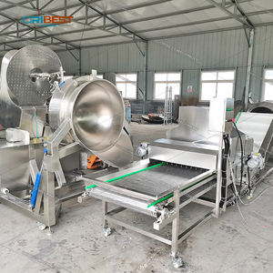 التحريك التلقائي الفشار الكرمل طباخ و ماكينة مزج/خلط/صندوق التحكم الكهربائي آلة صنع الفشار مع الغاز - Product Image 5