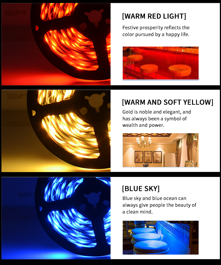 Customized SMD5050 10m Long WS2811 digital rgb LED Strip Kit LC8806 waterproof RGB 24key LED strip kit
