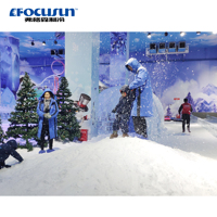Veille de Noël Focusun Snowfall Machine 2t Machine de pulvérisation de neige Véritable fabricant de neige faisant la machine pour des événements