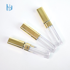 Bouteille de tubes de brillant à lèvres en or de nouveau style de luxe tubes de collection de lèvres de 5ml logo personnalisé avec boîte - Product Image 2