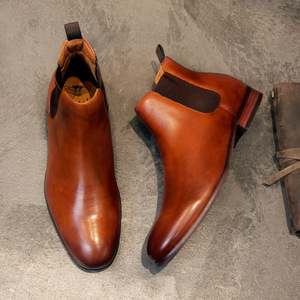 <span class=keywords><strong>Chaussures</strong></span> décontractées pour hommes en cuir S0066F 2026, nouvelle collection, cuir épais, <span class=keywords><strong>chaussures</strong></span> décontractées pour hommes - Product Image 2