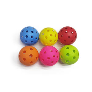 厂家直销40孔泡菜球户外室内运动定制彩色logo泡菜球 - Product Image 6