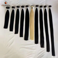 Alibaba Verified Pro Top Factory Foxen, Fournisseur de Cheveux Indiens Bruts 100% Naturels, Vente en Gros de Cheveux Vierges, Lot de Cheveux Bruts d'un Seul Donneur