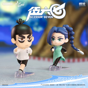 GONG Let's GONG Series ฟิกเกอร์คู่ Cody & May ของสะสม PVC แอคชั่นฟิกเกอร์ ของแท้จาก Pop Mart ของขวัญอนิเมะ - Product Image 3