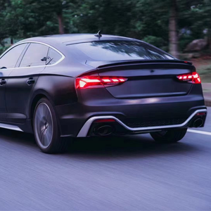 Nouveau pare-chocs arrière avec découpe pour échappement pour Audi A5/S5 2020-2024 B9.5, mise à niveau au style RS5 - Product Image 4