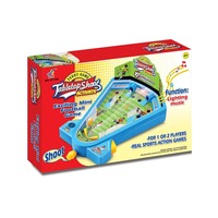 Jouets de flipper de bureau en plastique interactifs amusants, mini jeu de football portable pour enfants, vente en gros