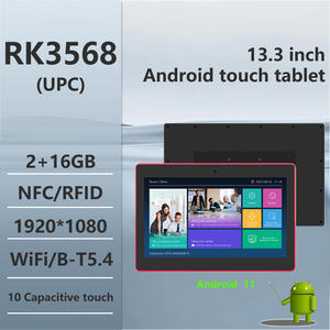 Nouveauté 13.3 pouces Android Tablet PC écran tactile Rockchip <span class=keywords><strong>Quad</strong></span> Core POE NFC 4G LTE Business Kids Education Office Meeting Ads Display - Product Image 2